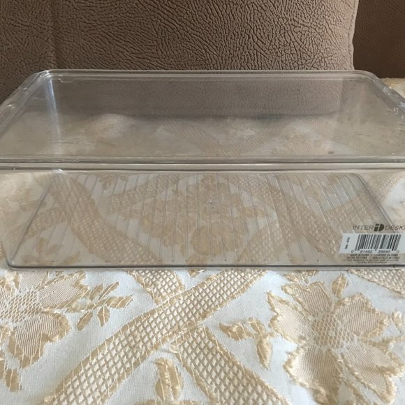 Interdesign Storage Organizer Bin, Clear - Picture 4 of 6